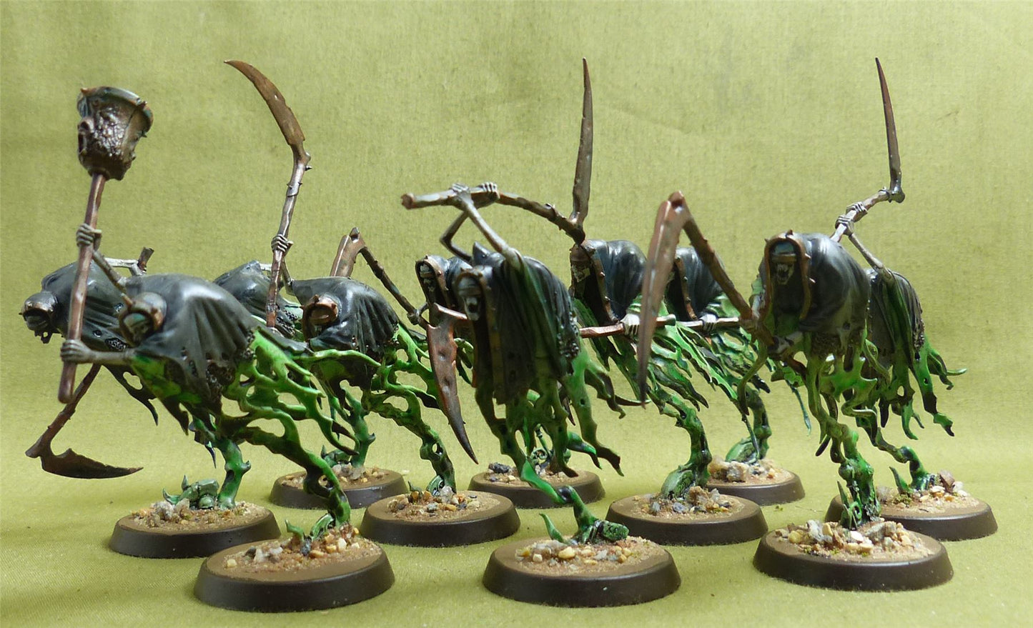 Grimghast Reapers painted - Nighthaunt - Warhammer AoS #4XR
