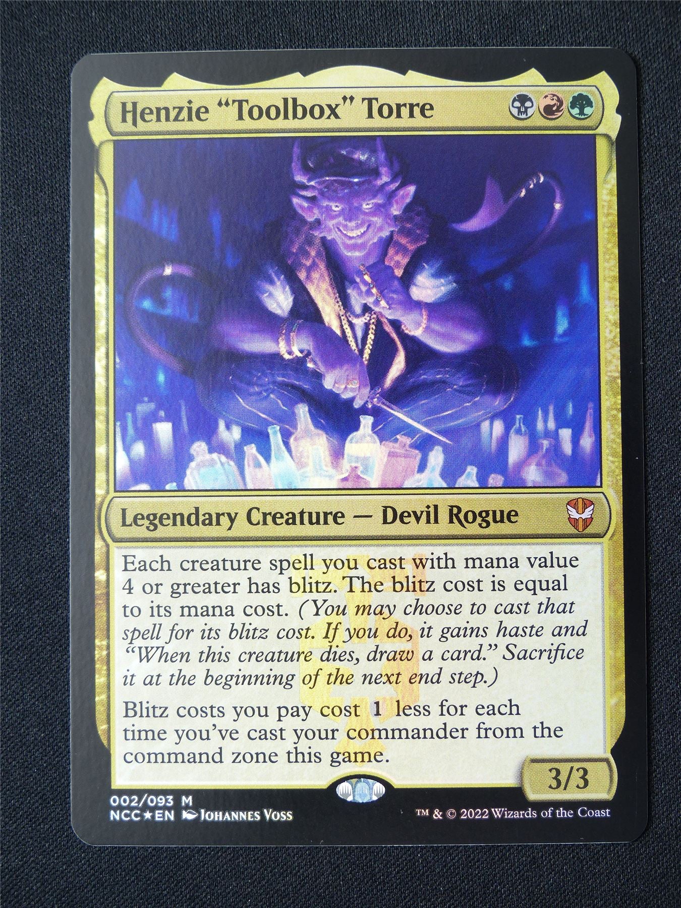 Henzie Toolbox Torre Foil - NCC - Mtg Card #4FL