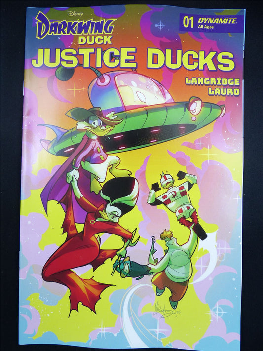 DARKWING Duck: Justice Ducks #1 - Jan 2024 Dynamite Comic #27Y