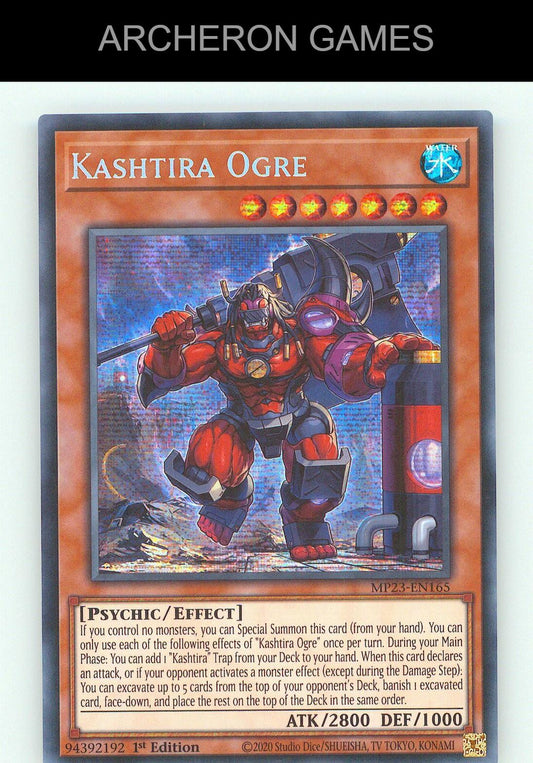 Kashtira Ogre SEC YUGIOH Card