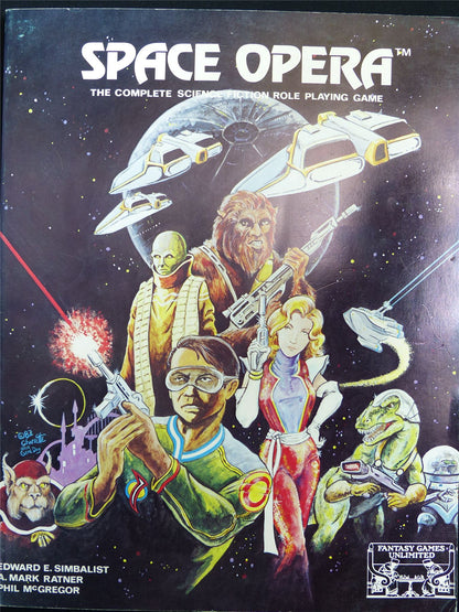 Space Opera: Science Fiction Roleplaying Game - Roleplay Book #2S5