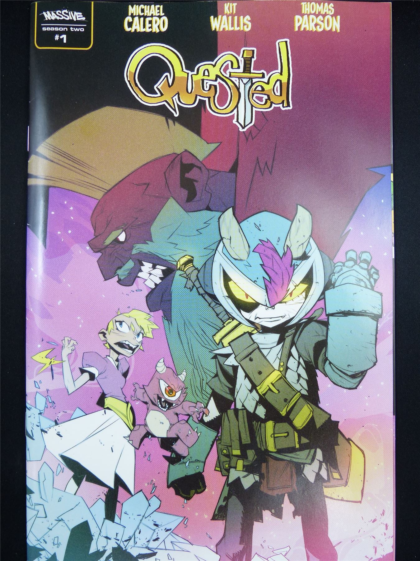 QUESTED season two #1 - Apr 2024 Massive Comic #54S