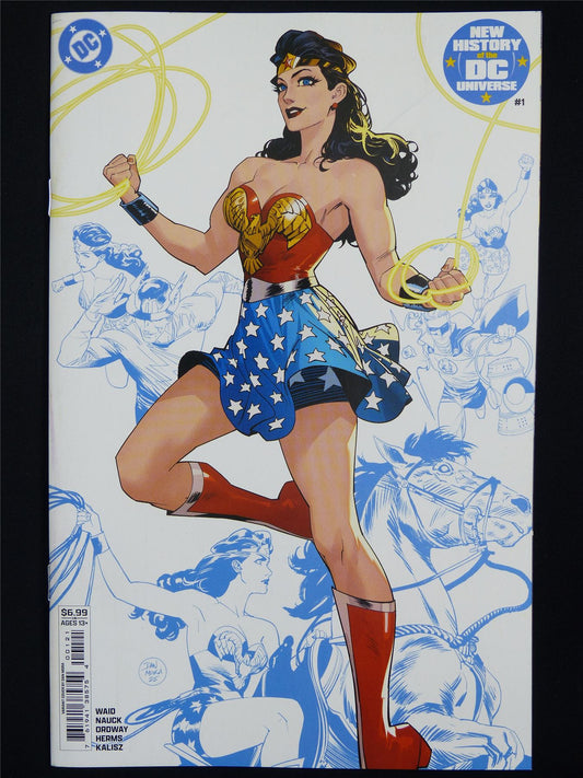 NEW history of the DC universe #1 - Aug 2025 DC Comic #1F1
