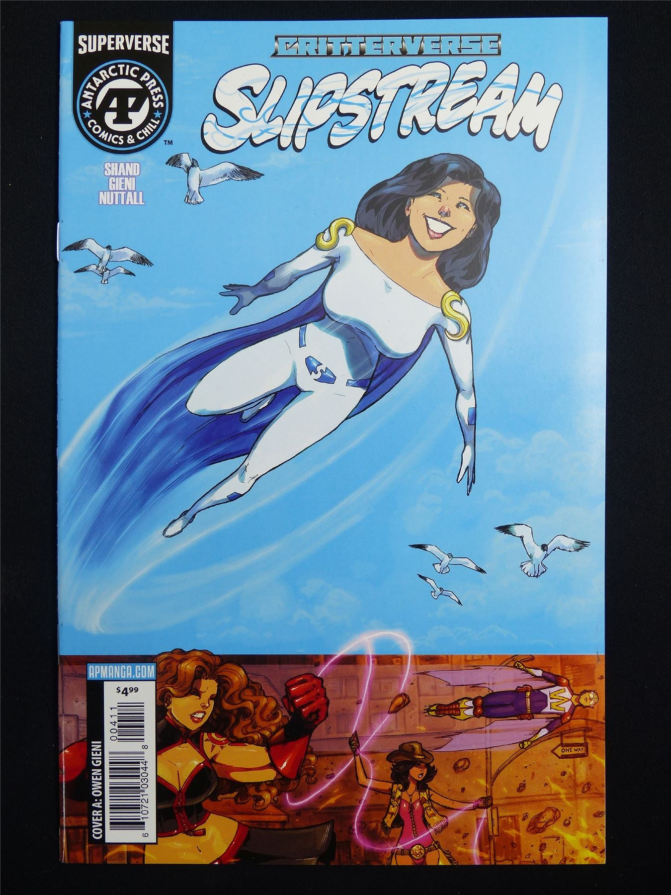 CRITTERVERSE Presents: Slipstream #4 Cvr A - Jun 2026 Antarctic Press Comic #1EZ