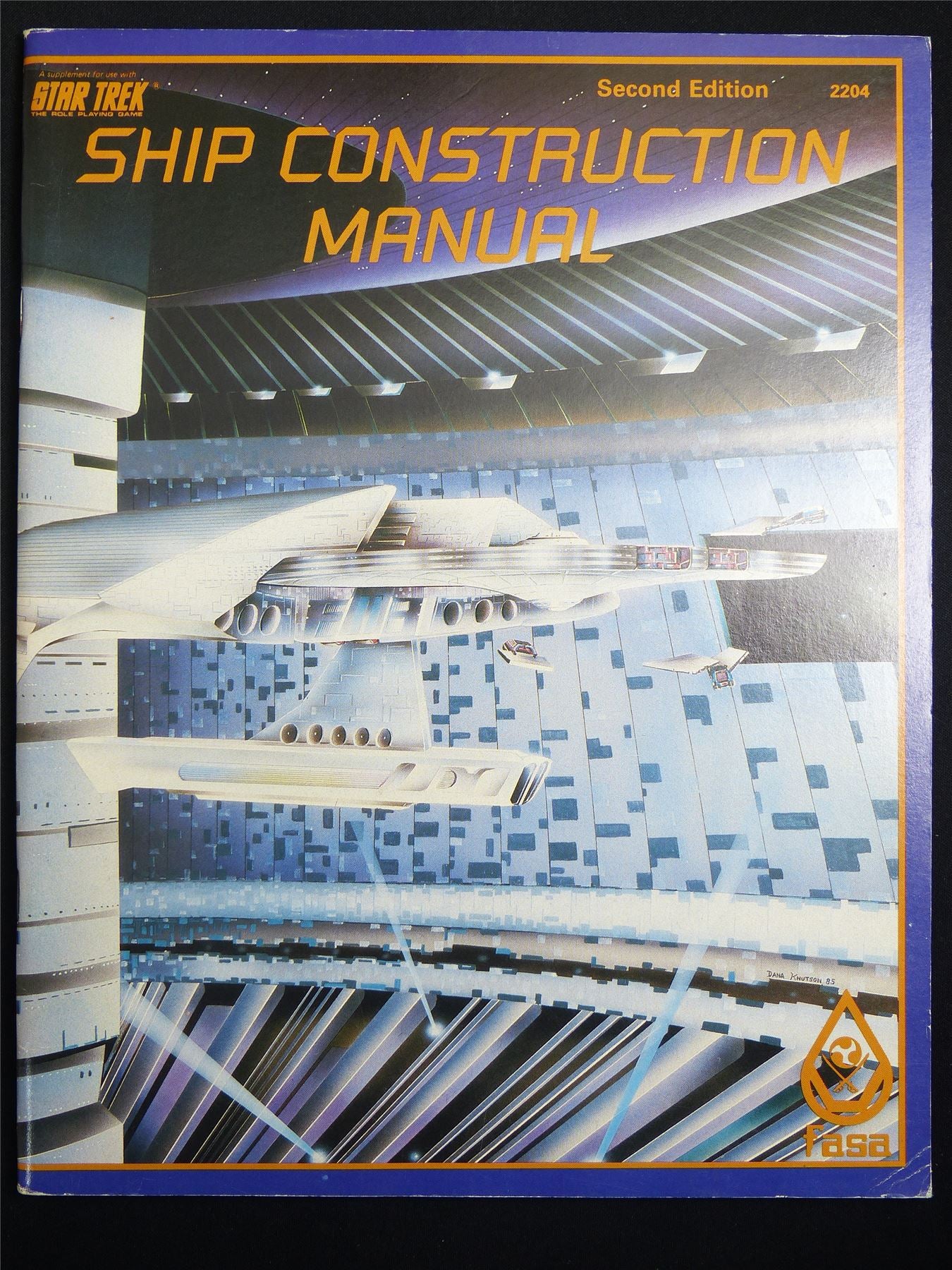 Star Trek Star Fleet Battles: Ship Construction Manual Booklet - Roleplaying Game #1NM