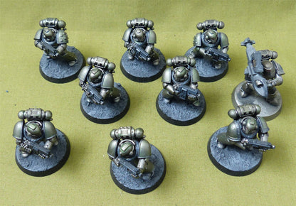 MKIV Space Marines set of 9 - Adepta Astartes - Warhammer Horus Heresy #2ZW