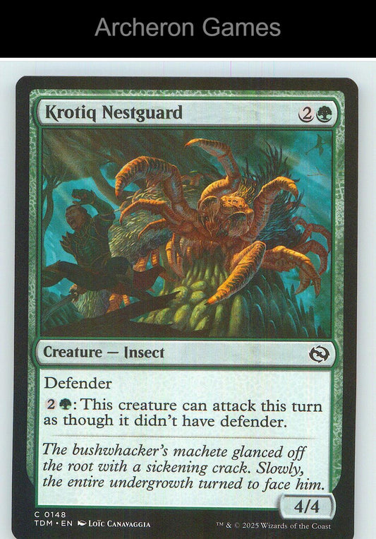 Krotiq Nestguard TDM 148 C MTG Card NM/EX+