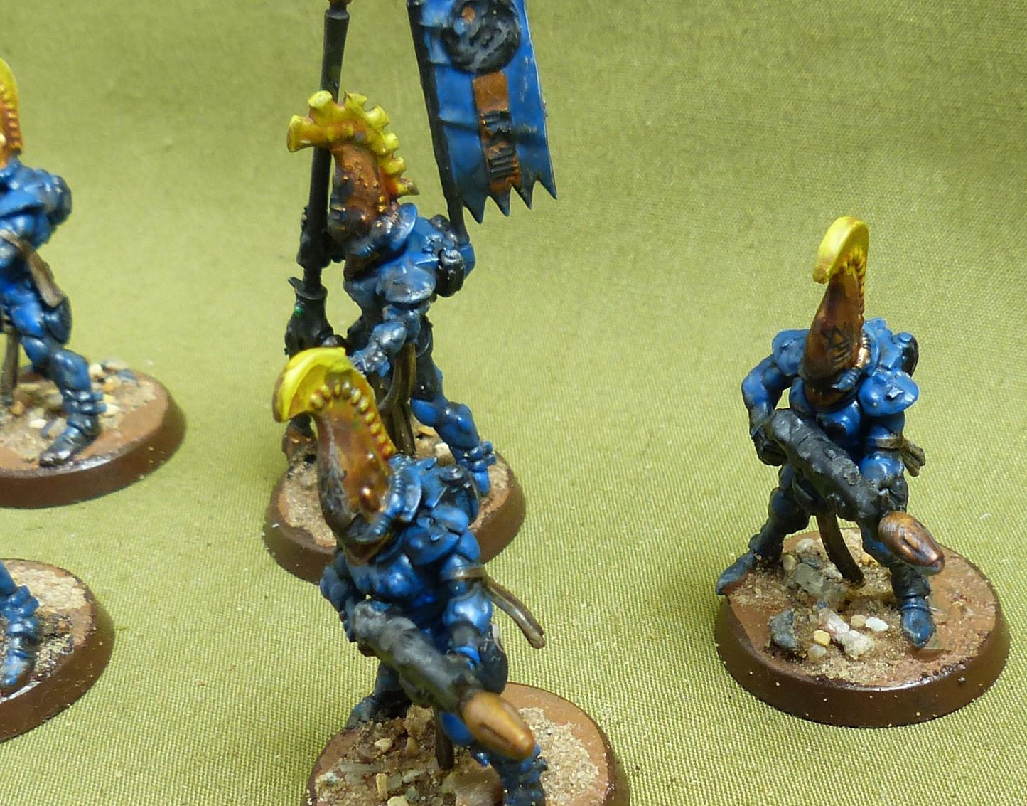 Fire Dragons painted - Aeldari - Warhammer 40K #19L