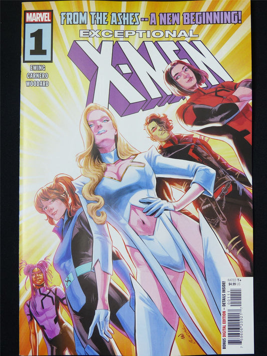 Exceptional X-MEN #1 - B&B Nov 2024 Marvel Comic #14J