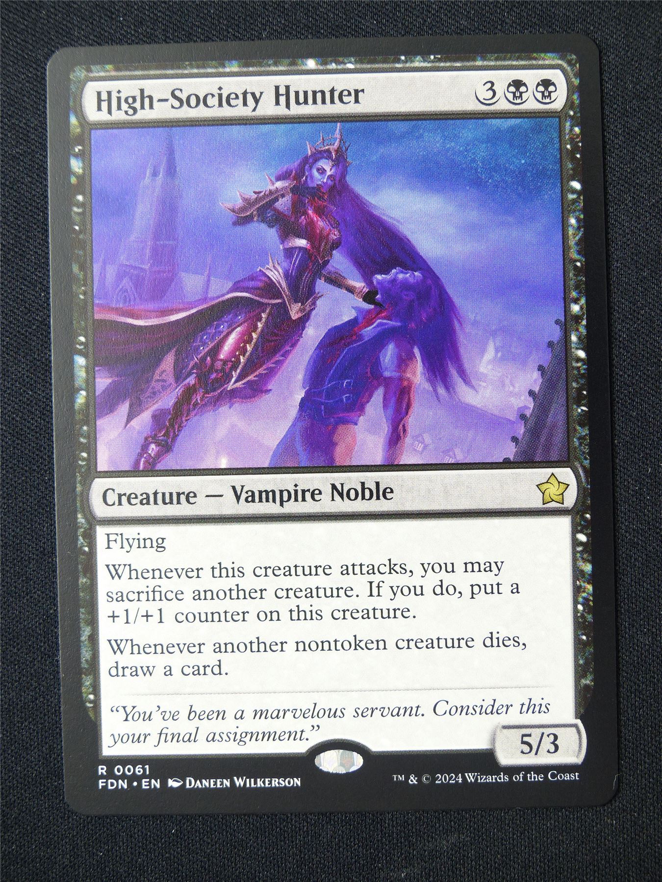 High-Society Hunter - FDN - Mtg Card #7BJ