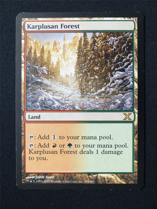 Karplusan Forest - 10E - Mtg Card #78K