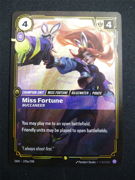 Miss Fortune OGN 193a/298 - Riftbound Card #3JC