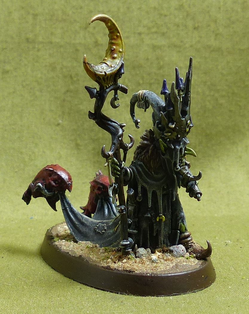 Skragrott the Loonking painted - Gloomspite Gitz - Warhammer AoS #16R