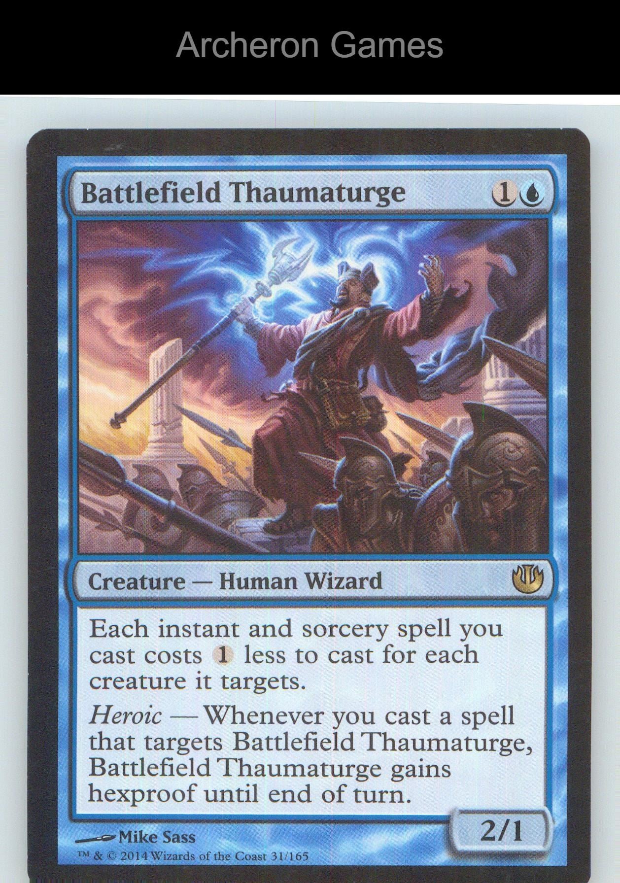 Battlefield Thaumaturge JOU 31 R MTG Card NM/EX+