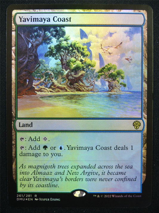 Yavimaya Coast Foil - DMU - Mtg Card #1C0