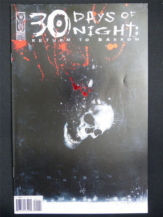 30 Days of Night: Return to Barrow #1 Foil Cover - IDW Comic #31O