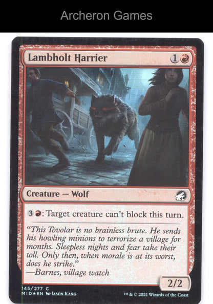 Lambholt Harrier 145 C MTG Card Innistrad: Midnight Hunt