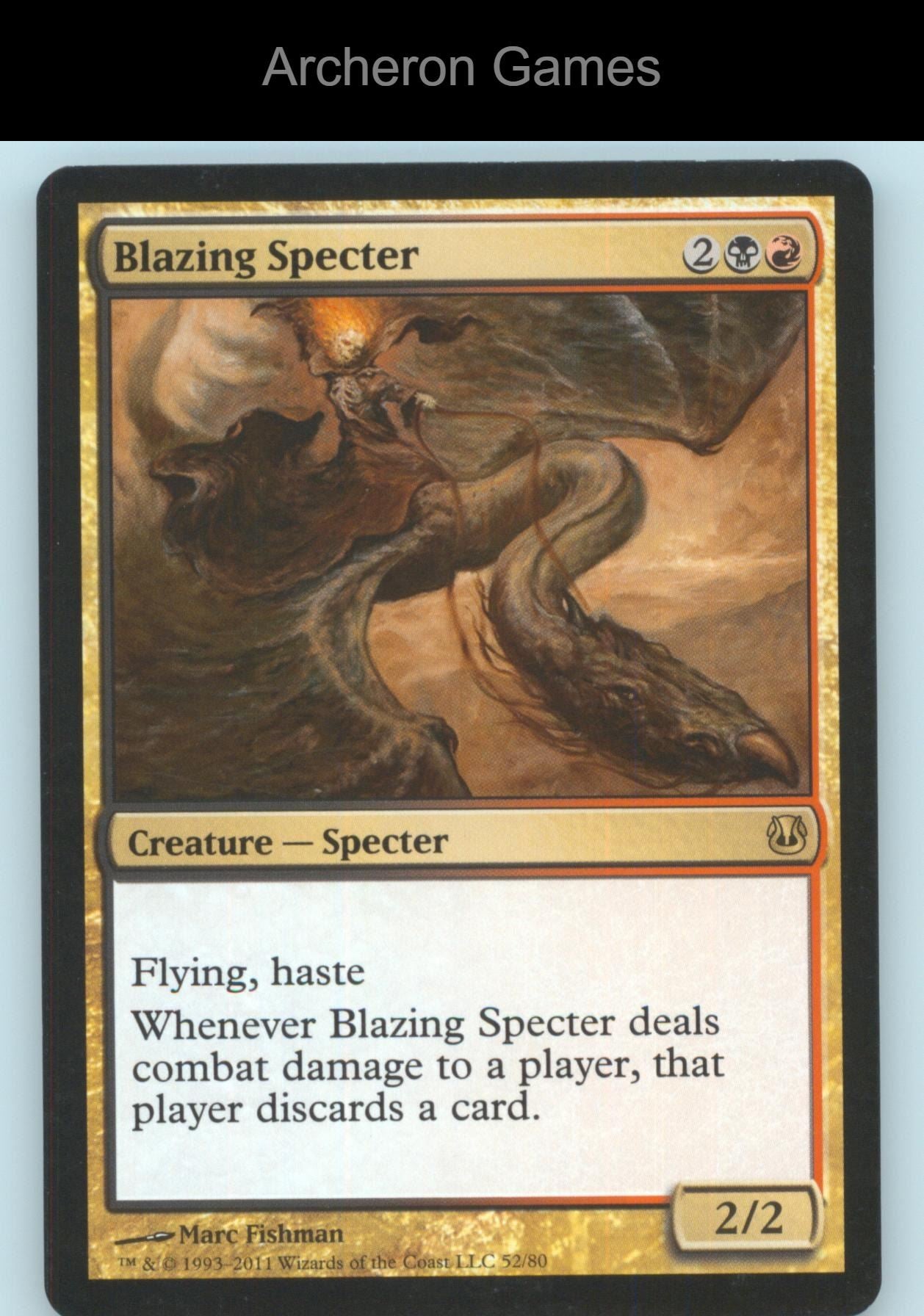 Blazing Specter 52 R MTG Card Duel Decks: Ajani vs. Nicol Bolas
