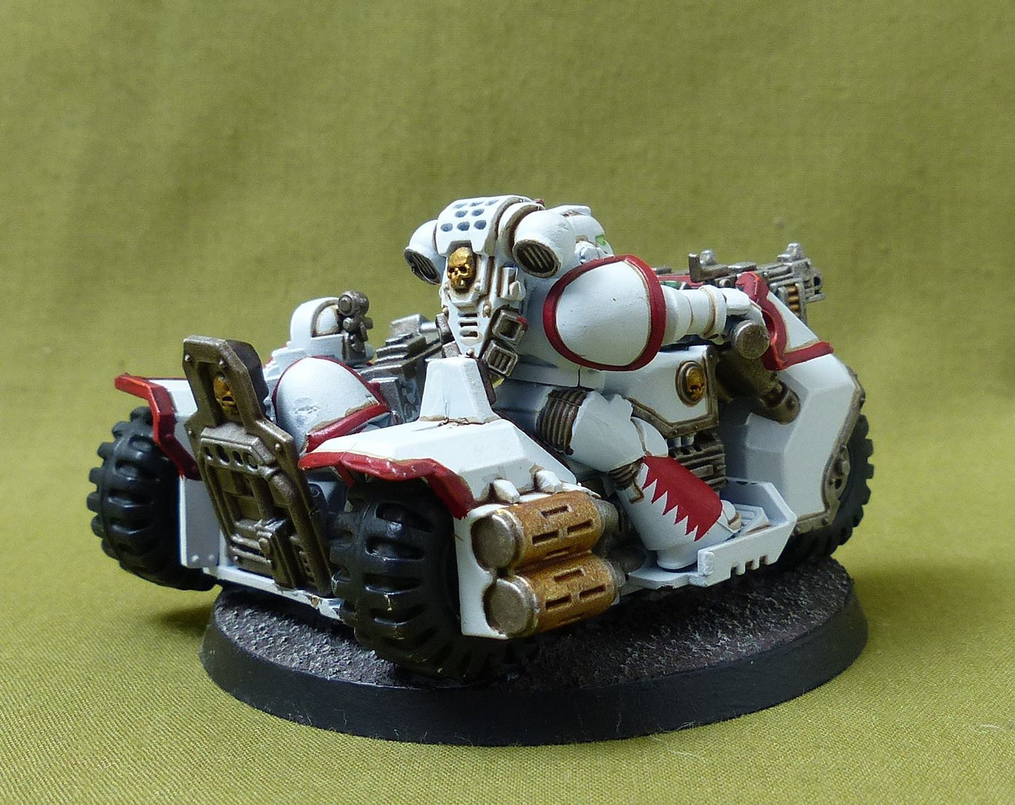 Attack Bike - Space Marines White Scars - Warhammer 40K #2GB