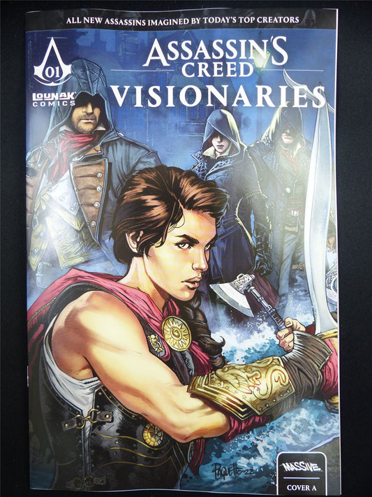 ASSASSIN'S Creed: Visionaries #1 - Nov 2023 Lounak Comic #12C