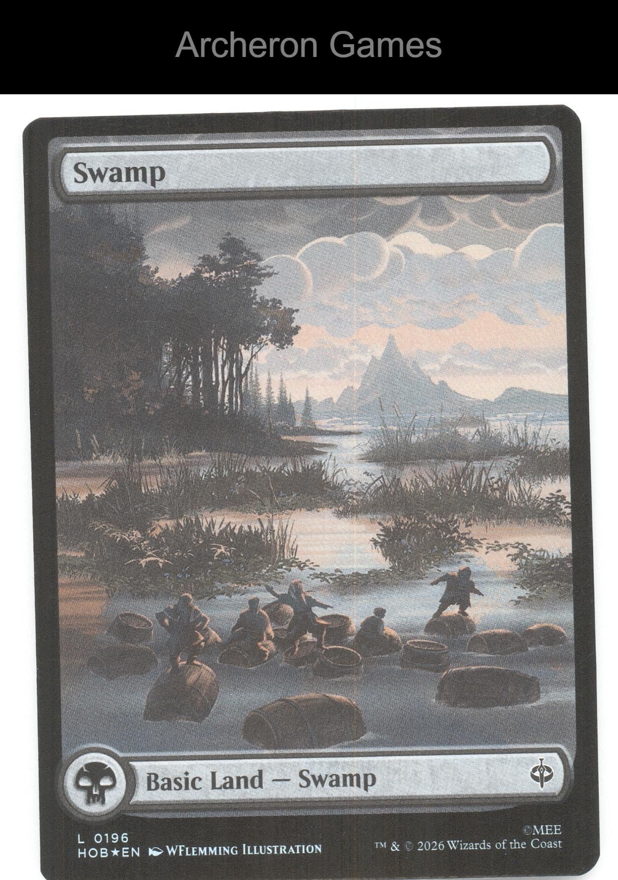 Swamp (0196) HOB 196 Land MTG Card The Hobbit