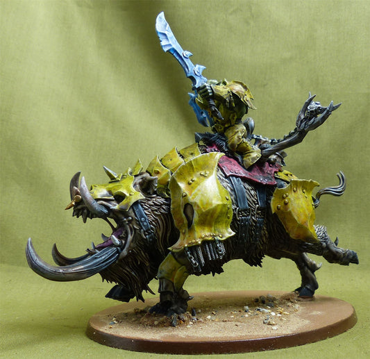Maw-grunta Gouger painted - Orruk Warclans - Warhammer AoS #50D