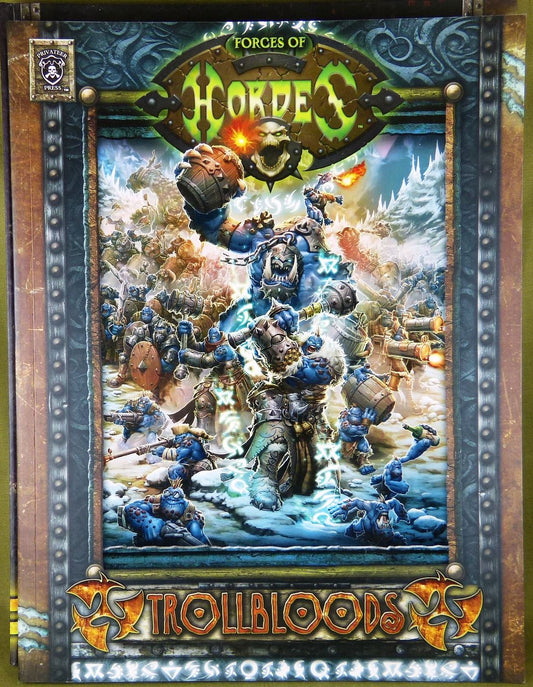 Forces of Horde: Trollbloods - Rule book - Warmachine #1ES