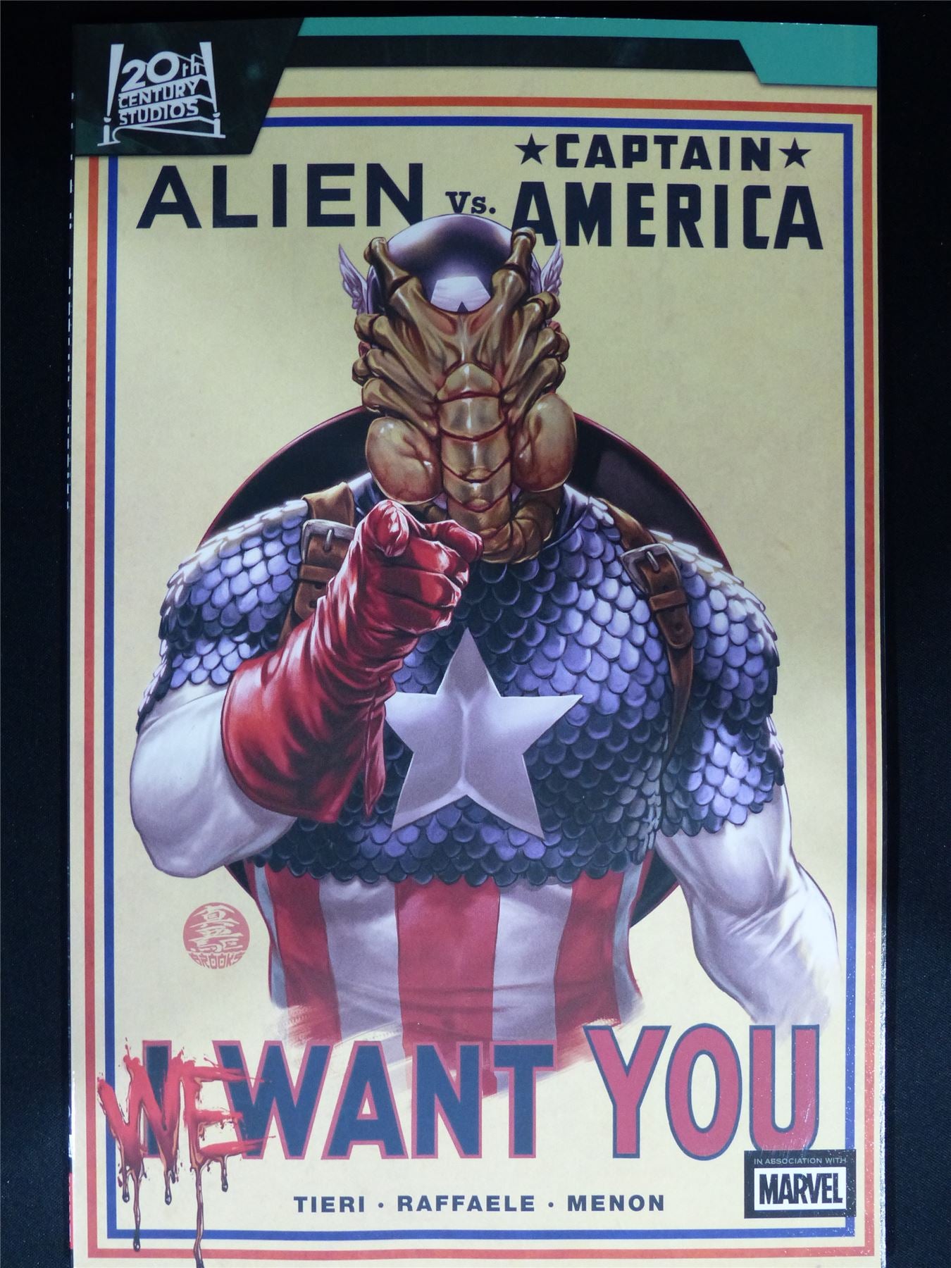 Alien vs Captain America - Marvel Graphic softback #3S6