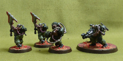 Cthonian Beserks set of 4 painted - Leagues of Votann - Warhammer 40K #1J5