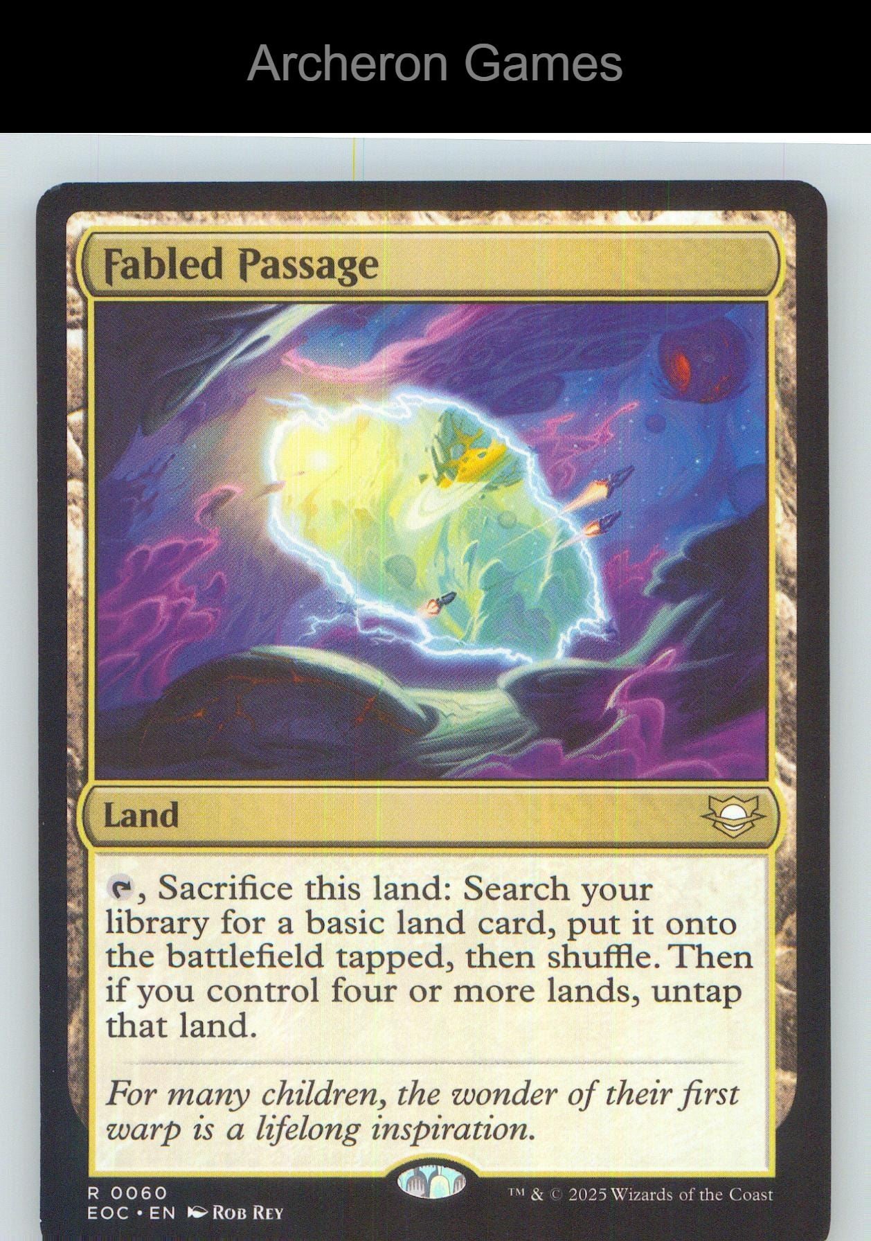 Fabled Passage 60 R MTG Card NM/EX+