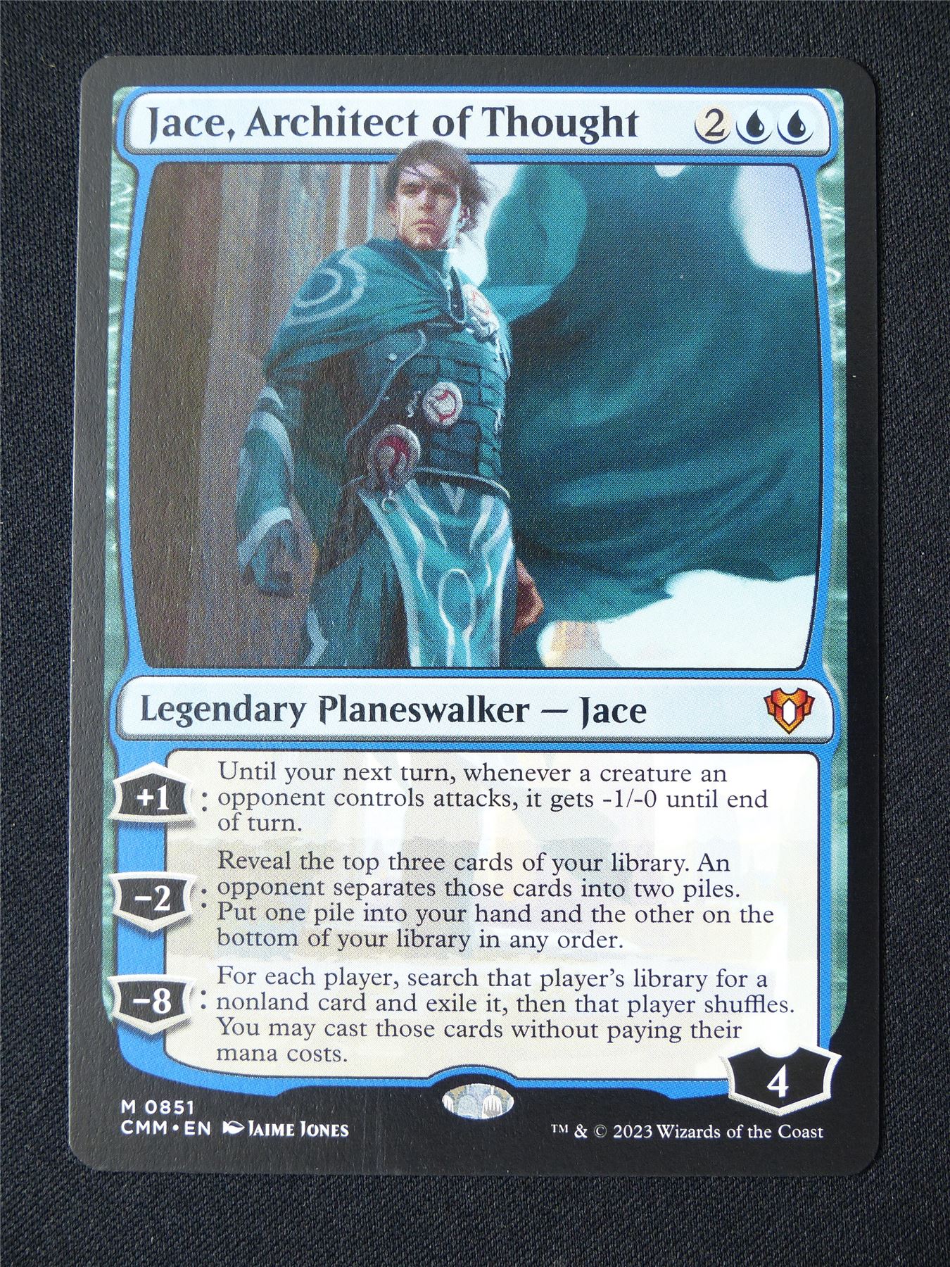 Jace Architect of Thought - CMM - Mtg Card #30O