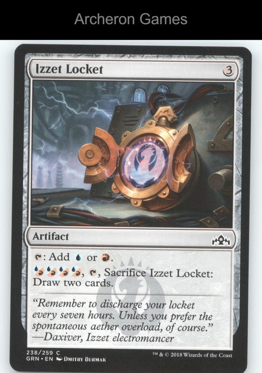 Izzet Locket 238 C MTG Card Guilds of Ravnica