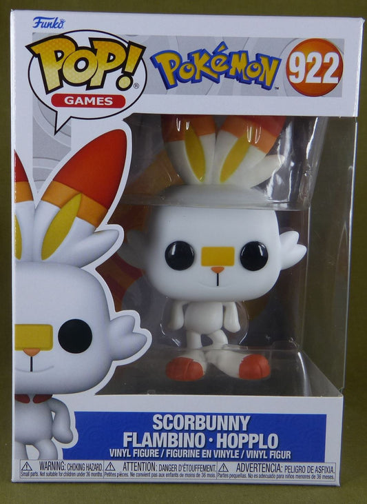 Scorbunny - Pokemon #922 - Funko POP #2XC