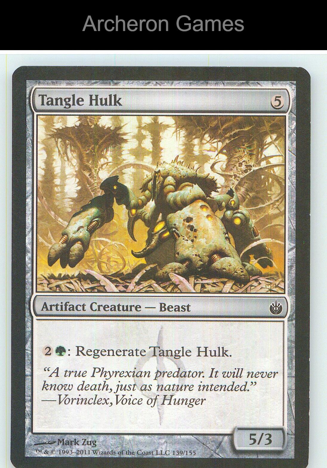 Tangle Hulk MBS 139 C MTG Card NM/EX+