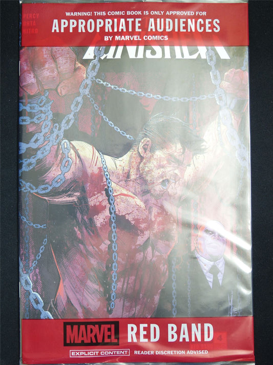 The PUNISHER #4 Red Band - Feb 2026 Marvel Comic #W8