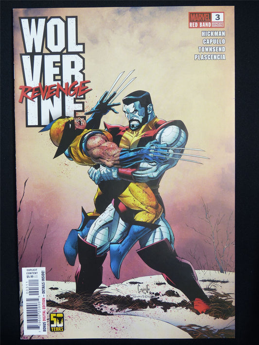 WOLVERINE: Revenge #3 Red Band - Marvel Comic #2UE