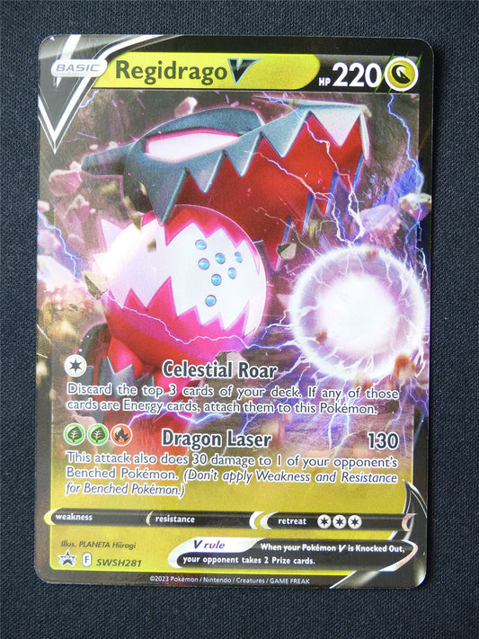 Regidrago V SWSH281 Promo Holo - Pokemon Card #63A