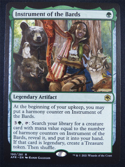 Instrument of the Bards - AFR - Mtg Card #5BB