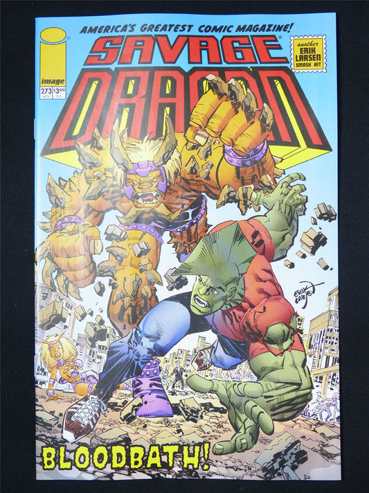 SAVAGE Dragon #273 - B&B Nov 2024 Image Comic #4MO