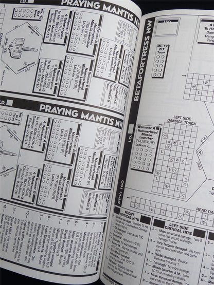 Silent Death: Universal Night Watch Miniatures Sourcebook - I.C.E. Booklet #2QU