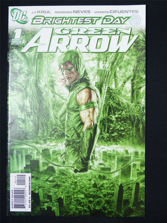 GREEN Arrow Brightest Day #1 - DC Comic #1KT