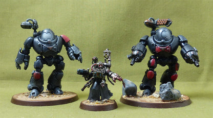 Kastelan Robots painted - Adeptas Mechanicus - Warhammer 40k #3M0