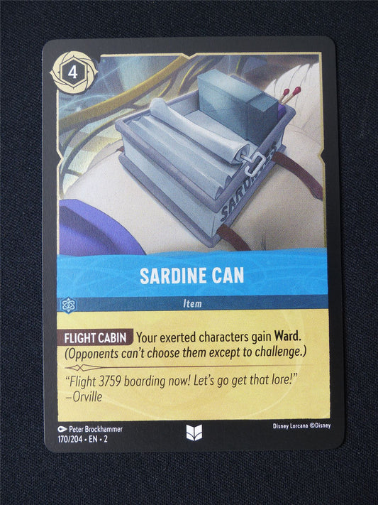 Sardine Can 170/204 Foil - Lorcana Card #3DV