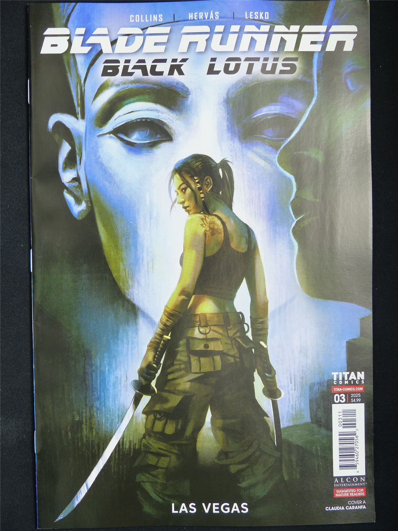 BLADE Runner: Black Lotus: Las Vegas #3 - B&B Jan 2026 Titan Comic #1E2