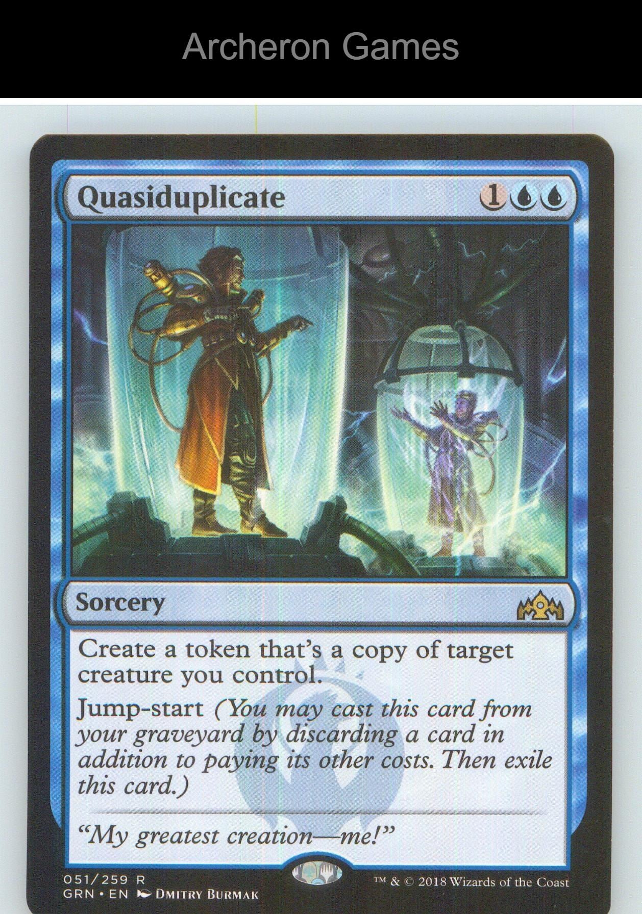 Quasiduplicate GRN 51 R MTG Card NM/EX+