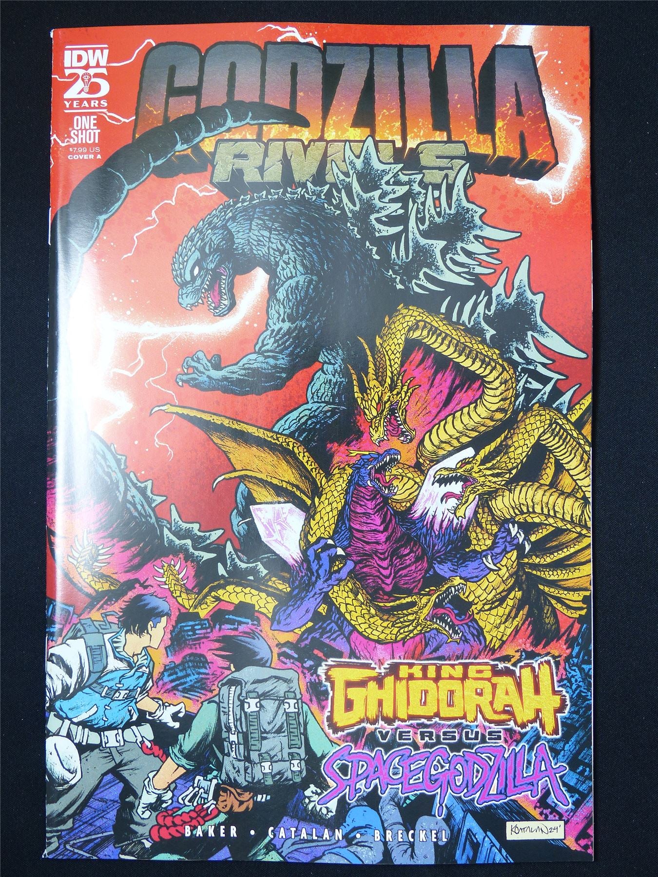 GODZILLA Rivals: King Ghidorah versus Spacegodzilla One-Shot - Nov 2024 IDW Comic #475