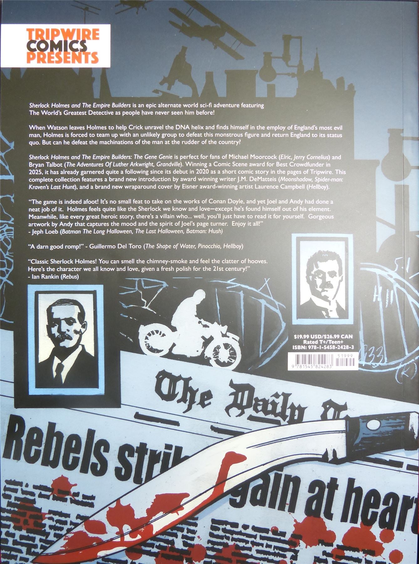 Sherlock Holmes and the Empire Builders: The Gene Genie - Giant Tripwire Comic Graphic #4M4