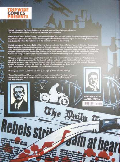 Sherlock Holmes and the Empire Builders: The Gene Genie - Giant Tripwire Comic Graphic #4M4
