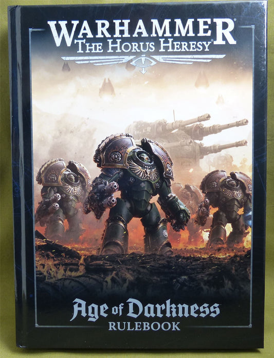 Age of Darkness Rulebook - Warhammer Horus Heresy Hardback #52O