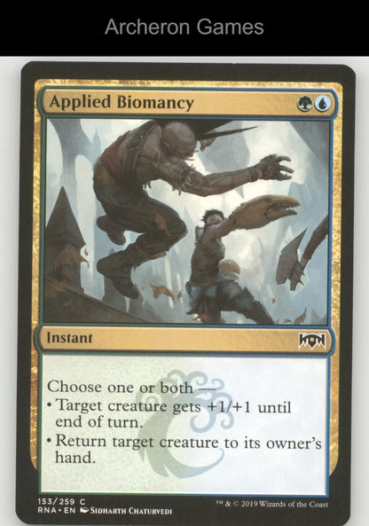 Applied Biomancy 153 C MTG Card Ravnica Allegiance
